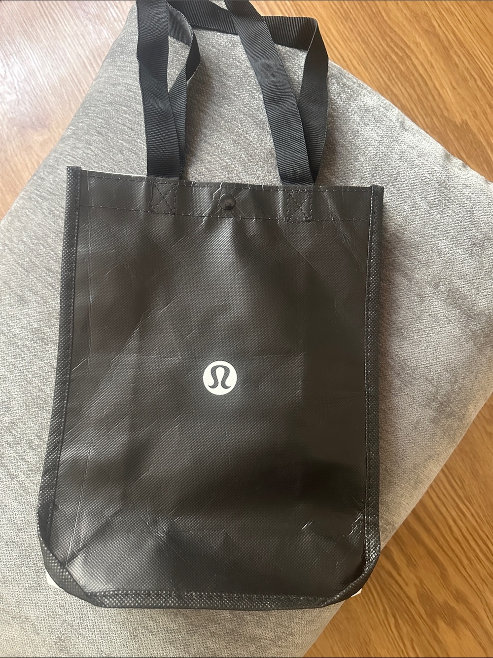 lululemon athletica mini Black Logo Bag